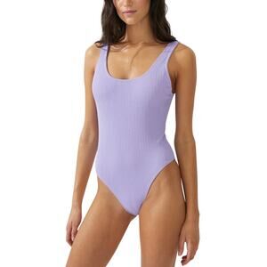 Cotton on Women's Low-Back One-Piece Swimsuit - Ariel Purple